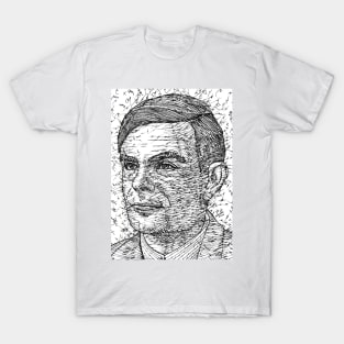 ALAN TURING ink portrait .1 T-Shirt